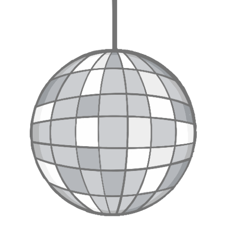 A disco ball